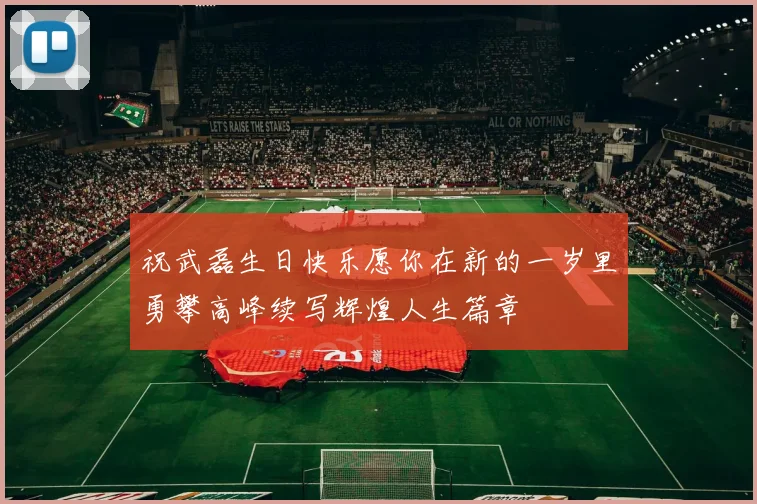 祝武磊生日快乐愿你在新的一岁里勇攀高峰续写辉煌人生篇章