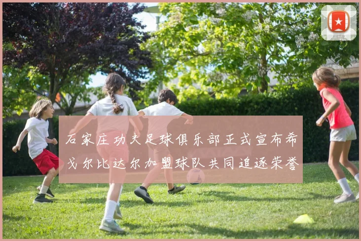 石家庄功夫足球俱乐部正式宣布希戈尔比达尔加盟球队共同追逐荣誉